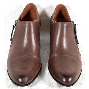 Naturalizer /N5 Comfort TIPLEY  Size 6.5N   BROWN Leather  Side Zip  BOOTS SHOES